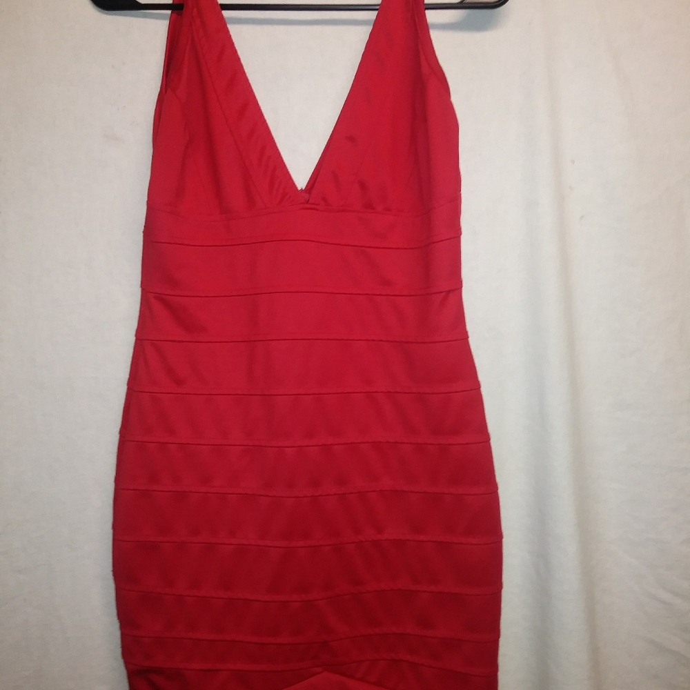 A beautiful red dress